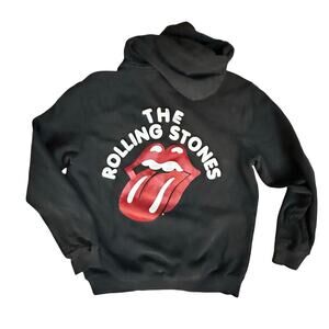 The Rolling Stones x HM Hoodie Black M size Big Logo